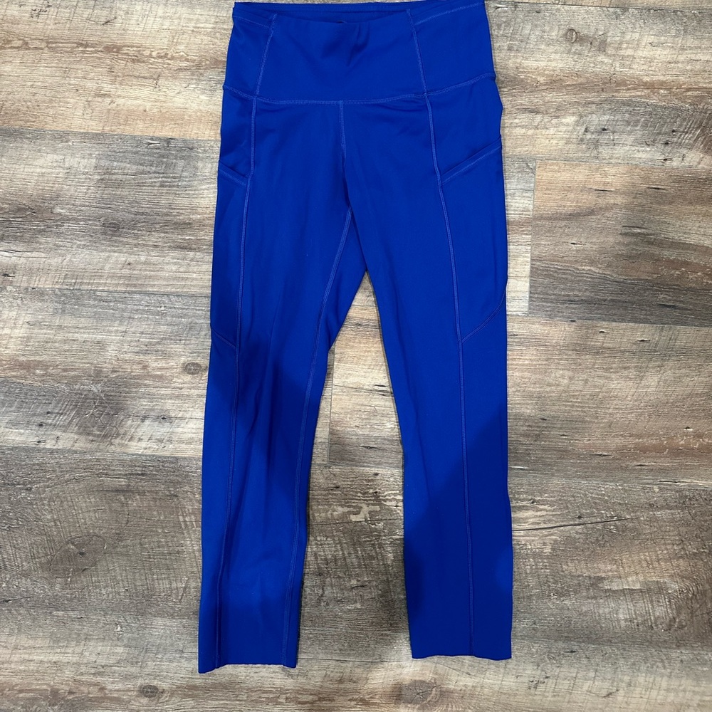 Blue lululemon leggings